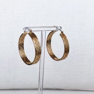 NIB Tory Burch Kinsley Hoop Earrings